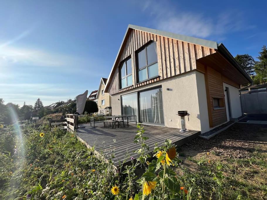 Ferienhaus Mountain View Six50 Mit Sauna Und Kamin In St. Andreasberg Sankt Andreasberg Esterno foto